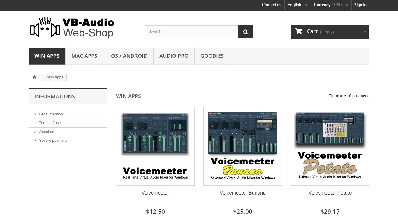 Win Apps - VB Audio Software